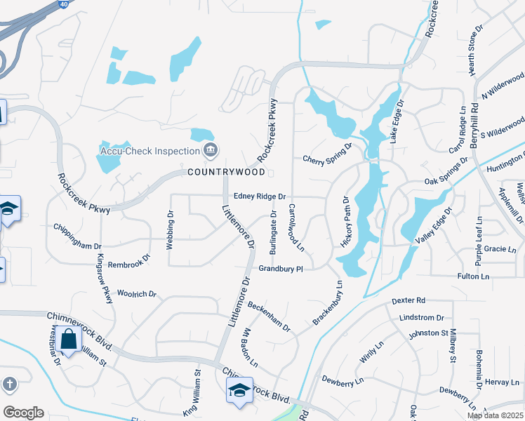 map of restaurants, bars, coffee shops, grocery stores, and more near 8640 Kettering Drive in Memphis