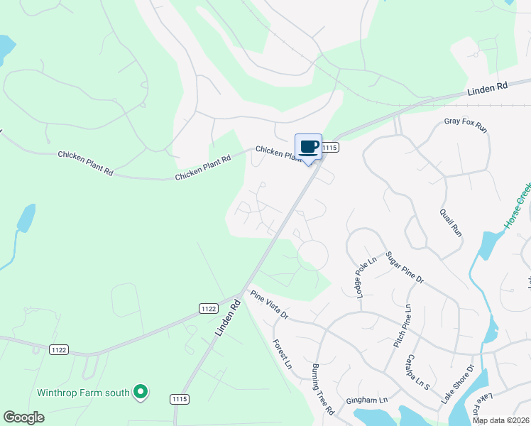 map of restaurants, bars, coffee shops, grocery stores, and more near 3 Castle Combe Court in Pinehurst