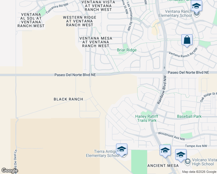 map of restaurants, bars, coffee shops, grocery stores, and more near 7371 Tree Line Avenue Northwest in Albuquerque