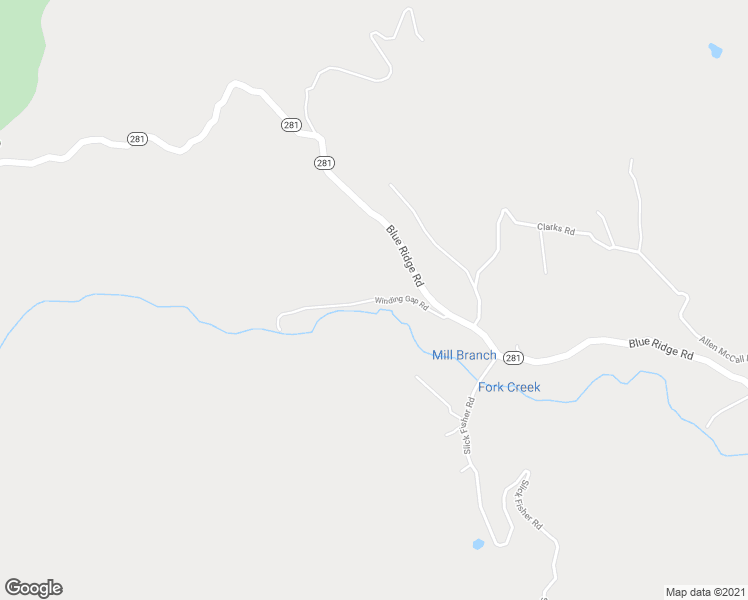 map of restaurants, bars, coffee shops, grocery stores, and more near 19 Winding Gap Road in Lake Toxaway