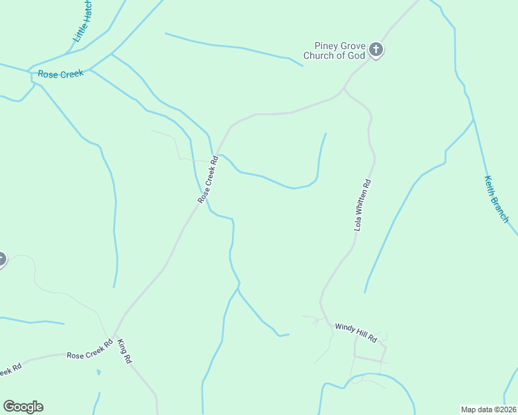 map of restaurants, bars, coffee shops, grocery stores, and more near 1670 Rose Creek Road in Selmer