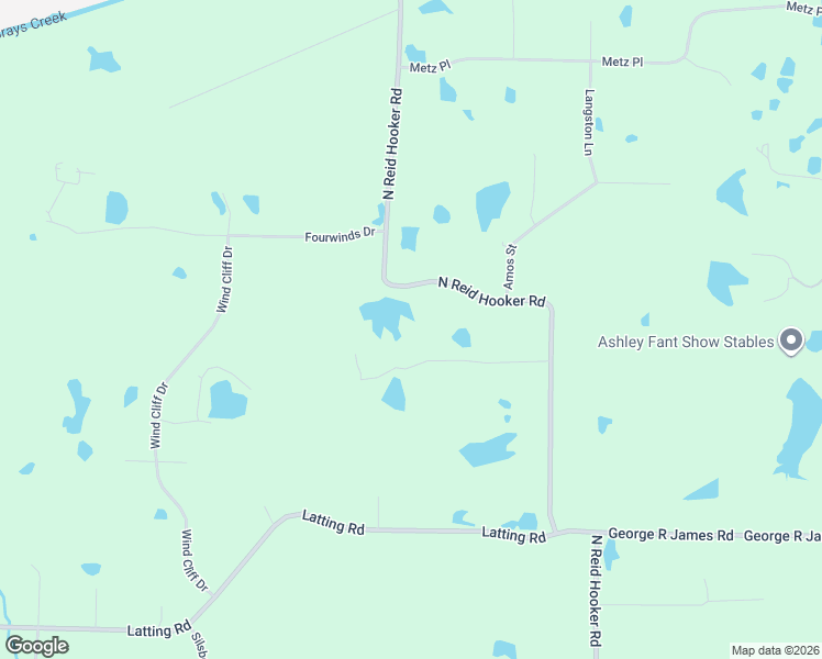 map of restaurants, bars, coffee shops, grocery stores, and more near 2345 Reid Hooker Road in Shelby County