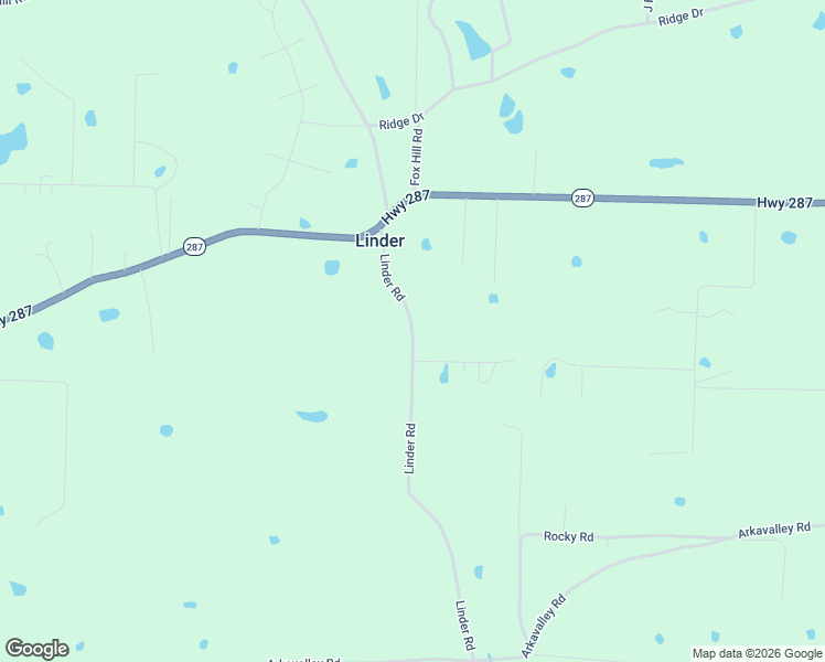 map of restaurants, bars, coffee shops, grocery stores, and more near 305 Linder Road in Greenbrier