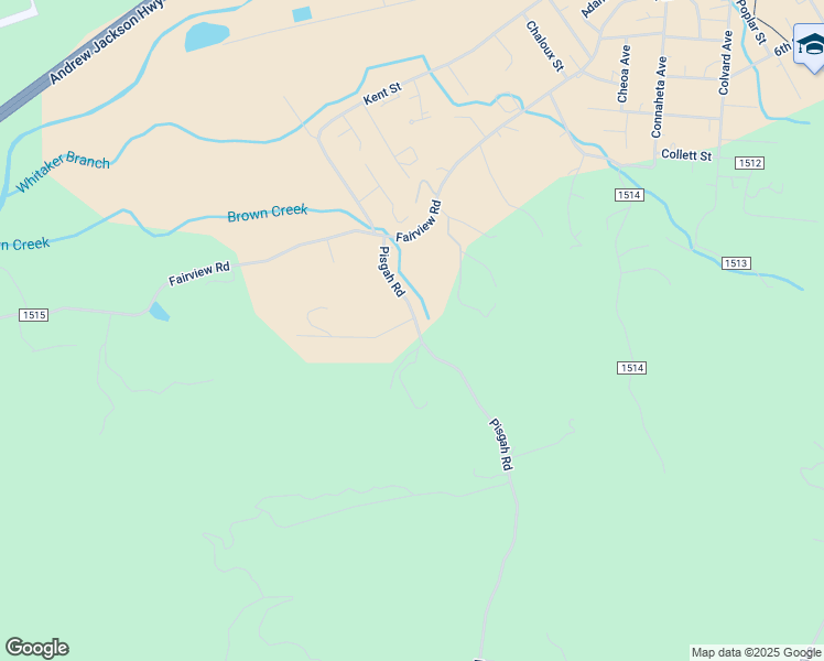 map of restaurants, bars, coffee shops, grocery stores, and more near 230 Pisgah Road in Andrews