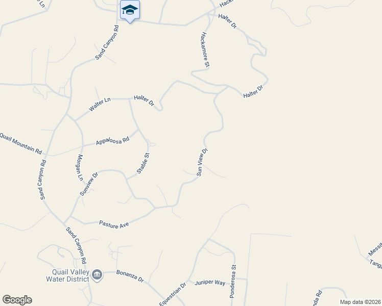 map of restaurants, bars, coffee shops, grocery stores, and more near 25301 Sun View Drive in Tehachapi