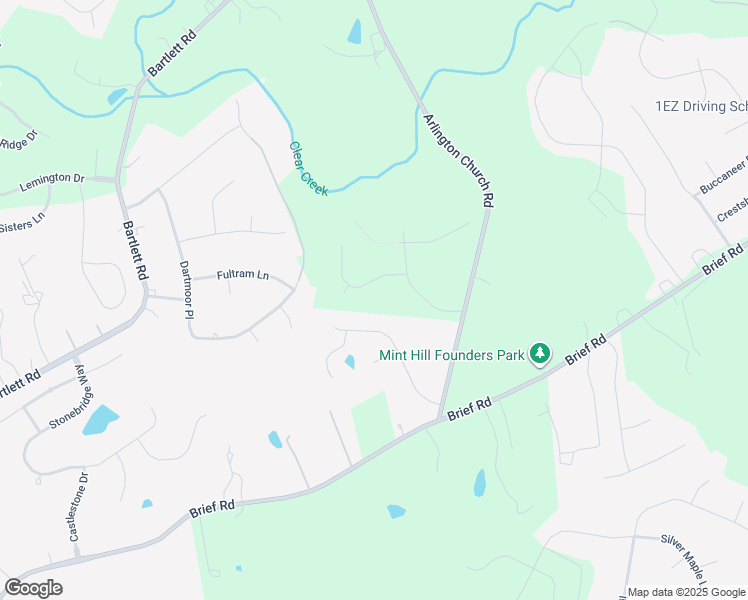 map of restaurants, bars, coffee shops, grocery stores, and more near 8005 Wilson Ridge Lane in Charlotte