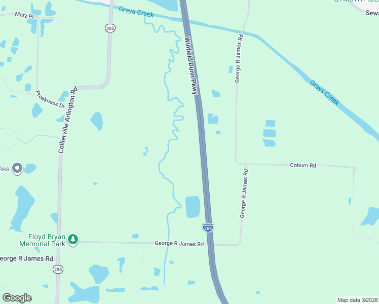 map of restaurants, bars, coffee shops, grocery stores, and more near Winfield Dunn Parkway in Shelby County