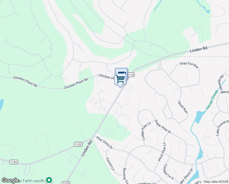 map of restaurants, bars, coffee shops, grocery stores, and more near 940 Linden Road in Pinehurst