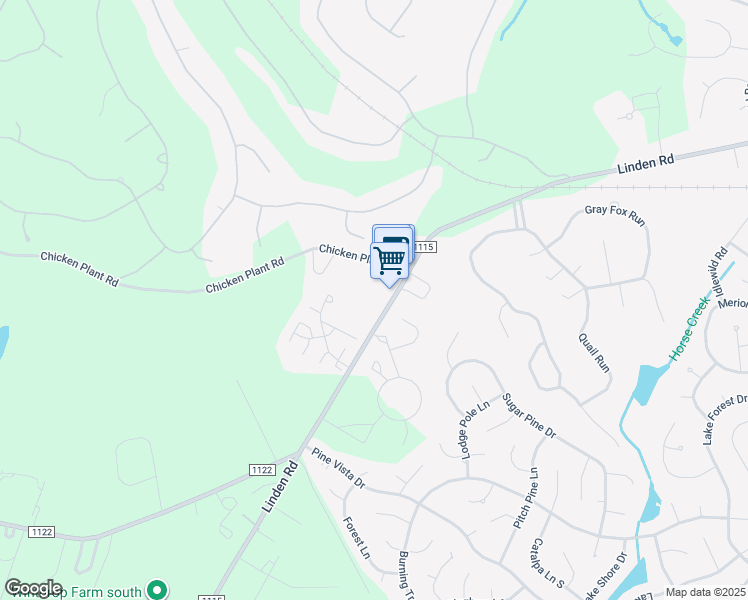 map of restaurants, bars, coffee shops, grocery stores, and more near 940 Linden Road in Pinehurst