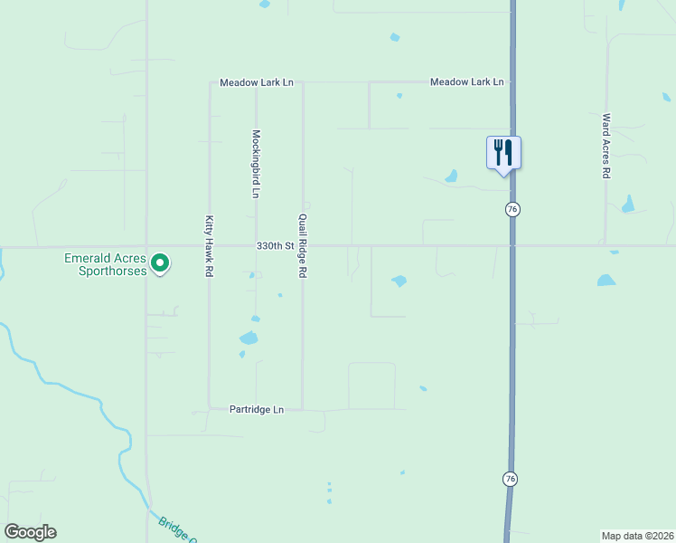 map of restaurants, bars, coffee shops, grocery stores, and more near 10552 Northwest 55th Street in Blanchard