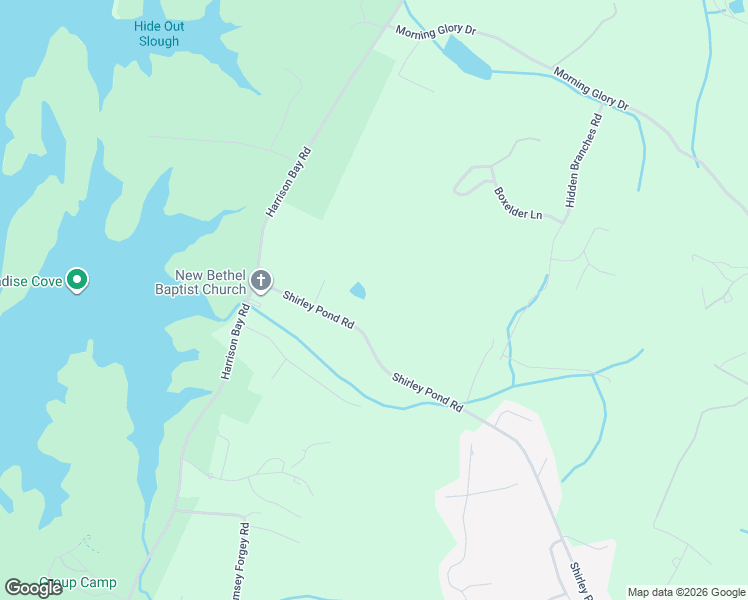 map of restaurants, bars, coffee shops, grocery stores, and more near 6035 Shirley Pond Road in Harrison