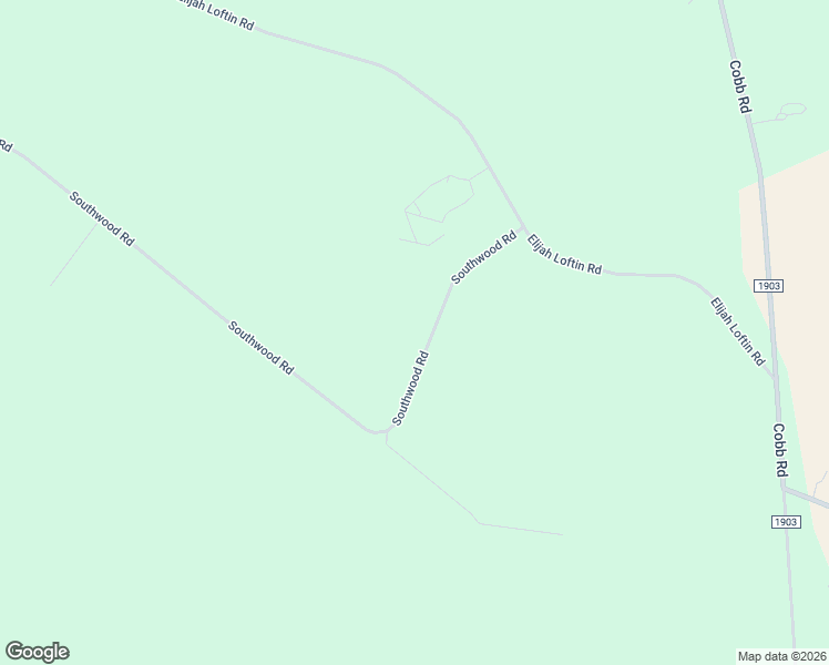 map of restaurants, bars, coffee shops, grocery stores, and more near 2520 Southwood Road in Kinston