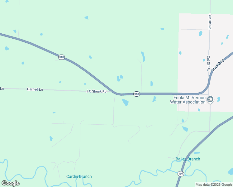 map of restaurants, bars, coffee shops, grocery stores, and more near 152 Highway 310 in Enola