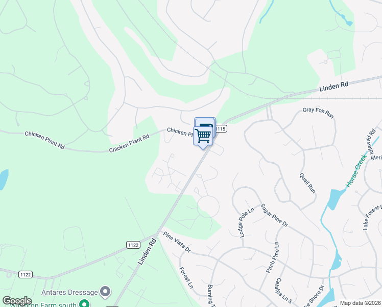 map of restaurants, bars, coffee shops, grocery stores, and more near 940 Linden Road in Pinehurst