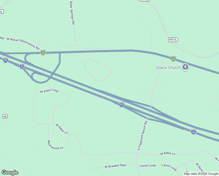 map of restaurants, bars, coffee shops, grocery stores, and more near 6040 West Saskan Ranch Circle in Flagstaff