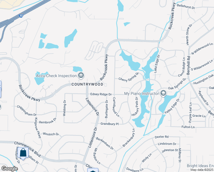 map of restaurants, bars, coffee shops, grocery stores, and more near 2302 Londonderry Lane in Memphis
