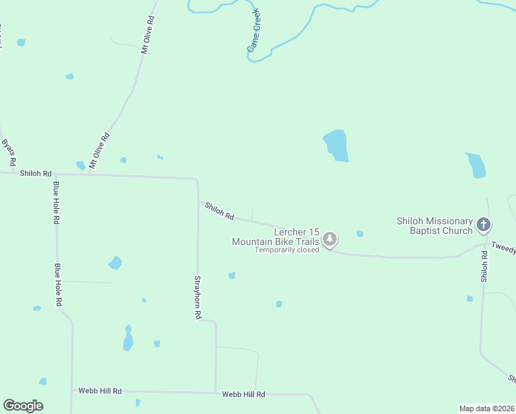 map of restaurants, bars, coffee shops, grocery stores, and more near 592 Shiloh Road in McRae
