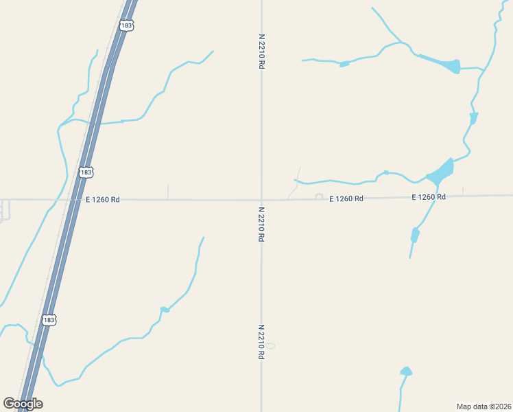 map of restaurants, bars, coffee shops, grocery stores, and more near N2210 Road in Rocky