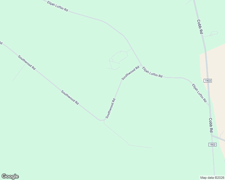 map of restaurants, bars, coffee shops, grocery stores, and more near 2520 Southwood Road in Kinston