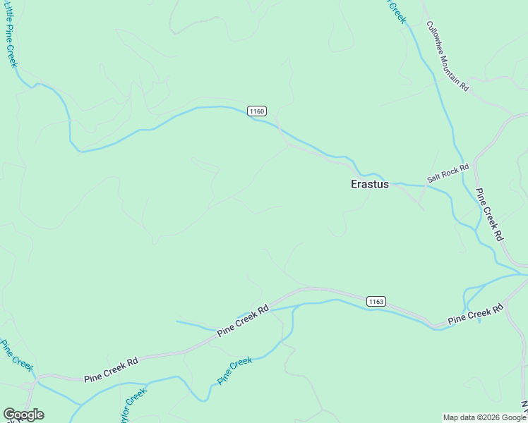 map of restaurants, bars, coffee shops, grocery stores, and more near 222 Notta Road in Cullowhee