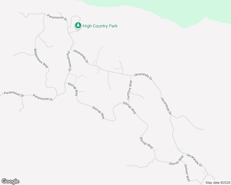map of restaurants, bars, coffee shops, grocery stores, and more near 25540 High Rock Court in Tehachapi