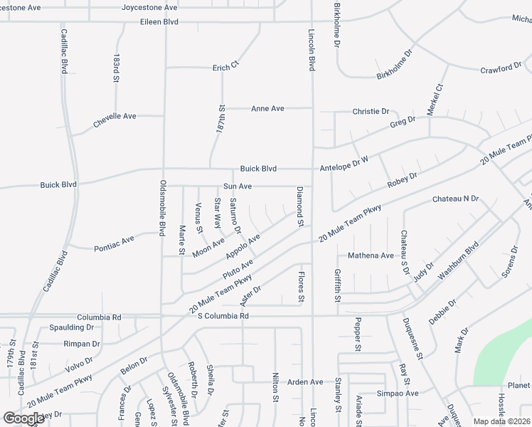 map of restaurants, bars, coffee shops, grocery stores, and more near Gold Place in California City