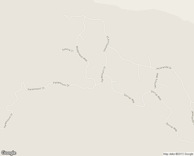 map of restaurants, bars, coffee shops, grocery stores, and more near 25501 Paramount Drive in Tehachapi