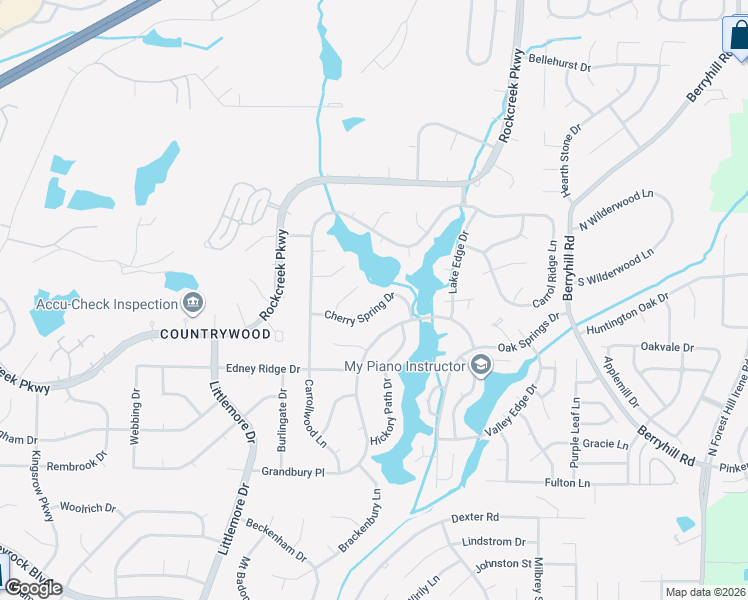 map of restaurants, bars, coffee shops, grocery stores, and more near 8772 Cherry Spring Drive in Memphis