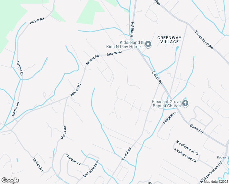 map of restaurants, bars, coffee shops, grocery stores, and more near 8703 Arbutus Drive in Middle Valley