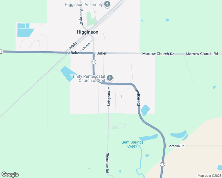 map of restaurants, bars, coffee shops, grocery stores, and more near 107 Stringham Road in Higginson
