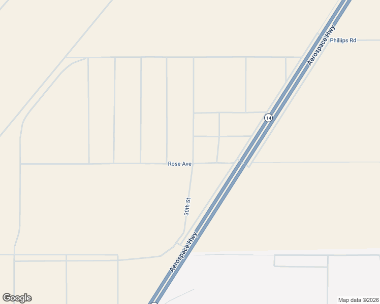 map of restaurants, bars, coffee shops, grocery stores, and more near Rose Avenue in Kern County