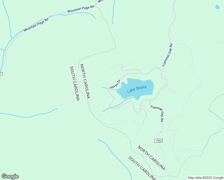 map of restaurants, bars, coffee shops, grocery stores, and more near 460 Haven Drive in Saluda