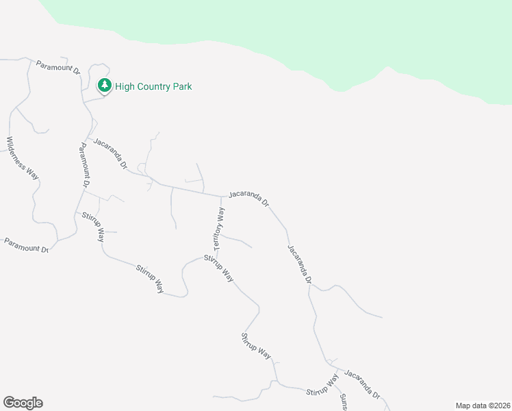 map of restaurants, bars, coffee shops, grocery stores, and more near 25701 Jacaranda Drive in Tehachapi