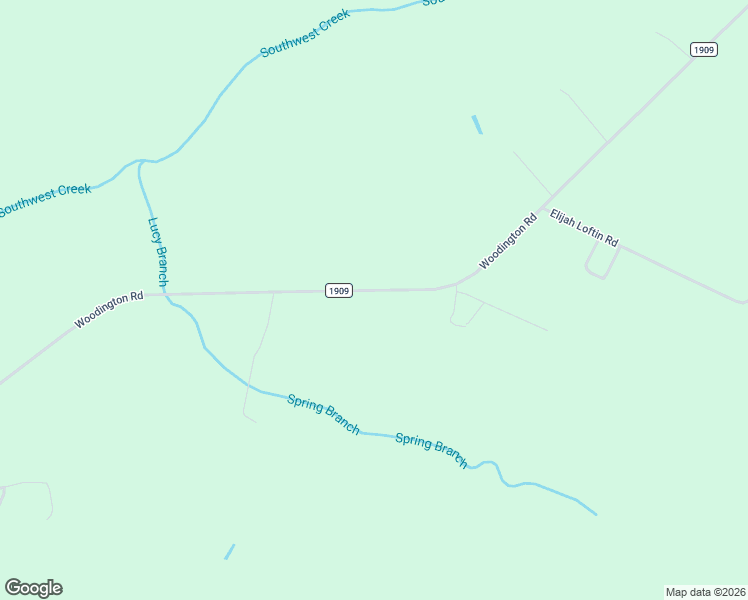 map of restaurants, bars, coffee shops, grocery stores, and more near 1168 Woodington Road in Kinston