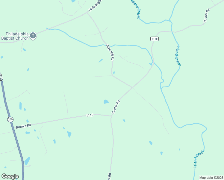 map of restaurants, bars, coffee shops, grocery stores, and more near 13547 Buster Road in Stanfield