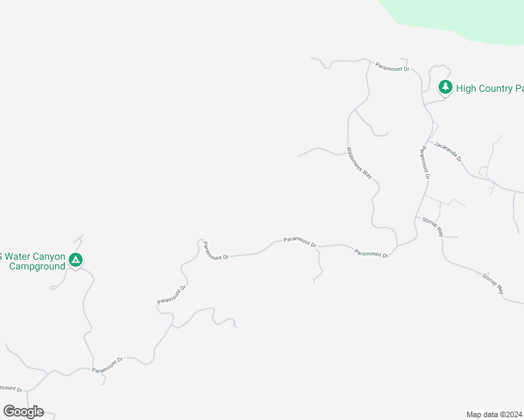 map of restaurants, bars, coffee shops, grocery stores, and more near 25301 Paramount Drive in Tehachapi