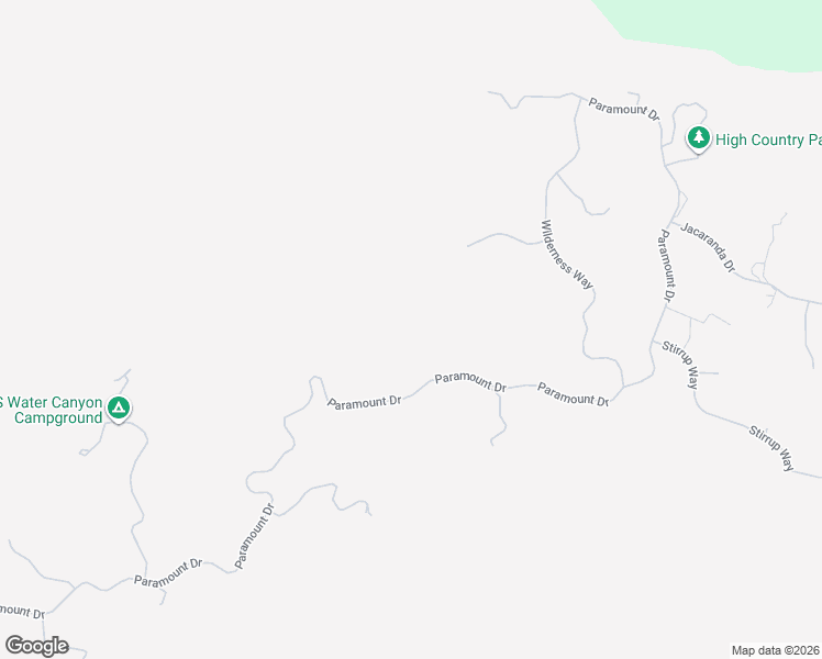 map of restaurants, bars, coffee shops, grocery stores, and more near 25301 Paramount Drive in Tehachapi