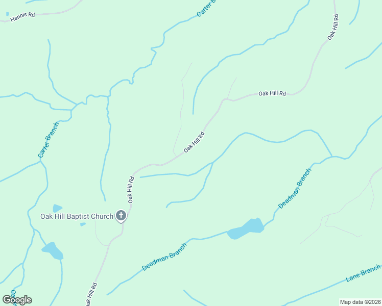map of restaurants, bars, coffee shops, grocery stores, and more near 1460 Oak Hill Road in Bolivar