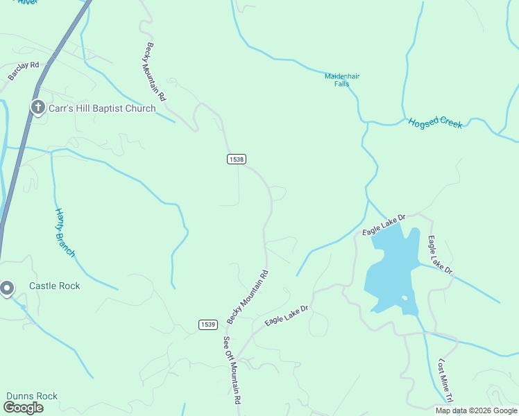 map of restaurants, bars, coffee shops, grocery stores, and more near 1692 Becky Mountain Road in Brevard