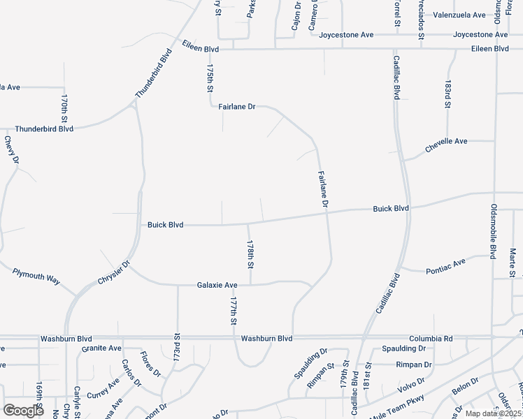 map of restaurants, bars, coffee shops, grocery stores, and more near Skylark Court in California City
