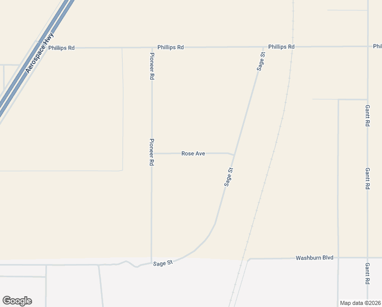 map of restaurants, bars, coffee shops, grocery stores, and more near Rose Avenue in Kern County