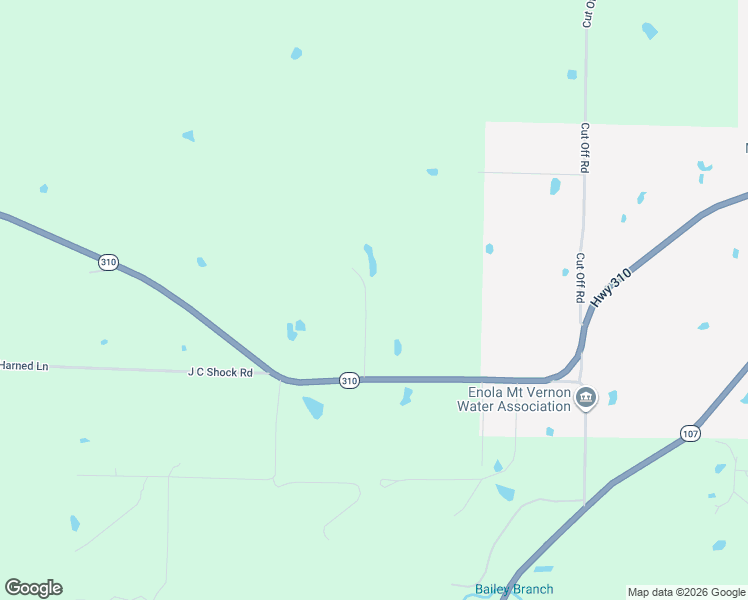 map of restaurants, bars, coffee shops, grocery stores, and more near 152 Highway 310 in Enola