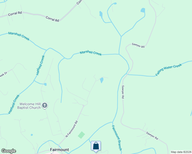 map of restaurants, bars, coffee shops, grocery stores, and more near 4913 North Fairmount Road in Signal Mountain