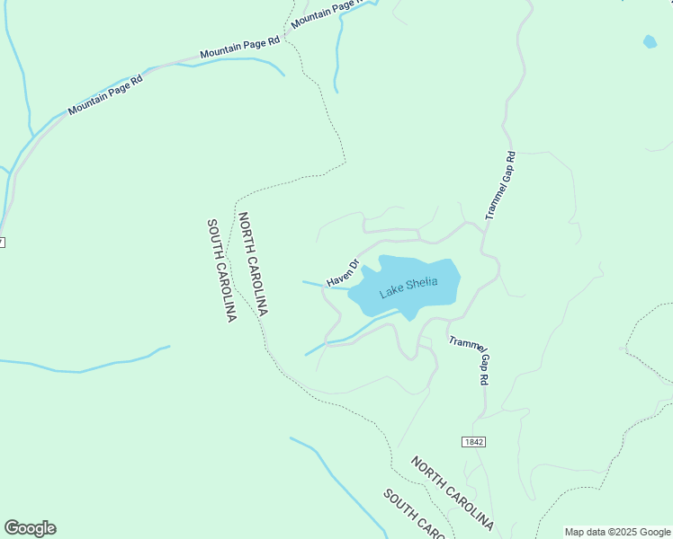 map of restaurants, bars, coffee shops, grocery stores, and more near 460 Haven Drive in Saluda