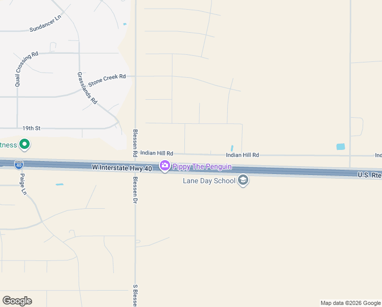 map of restaurants, bars, coffee shops, grocery stores, and more near 14751-16000 Indian Hill Rd in Amarillo