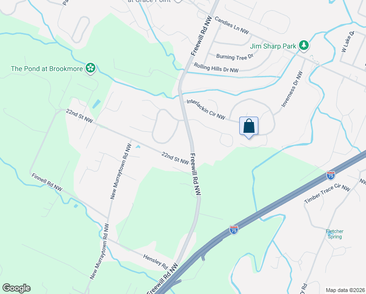 map of restaurants, bars, coffee shops, grocery stores, and more near 2725 22nd Street Northwest in Cleveland