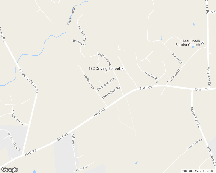 map of restaurants, bars, coffee shops, grocery stores, and more near 10414 Buccaneer Road in Charlotte