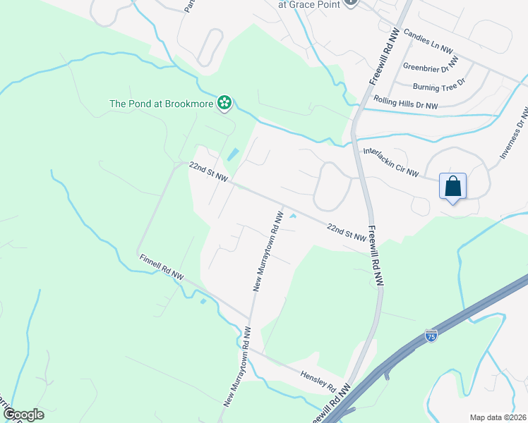 map of restaurants, bars, coffee shops, grocery stores, and more near 2895 22nd Street Northwest in Cleveland
