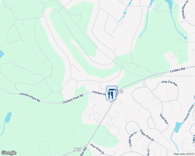 map of restaurants, bars, coffee shops, grocery stores, and more near 28 Lasswade Drive in Pinehurst