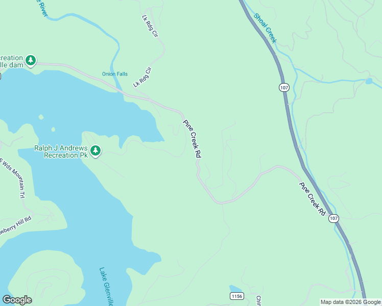 map of restaurants, bars, coffee shops, grocery stores, and more near 1122 Pine Creek Road in Glenville